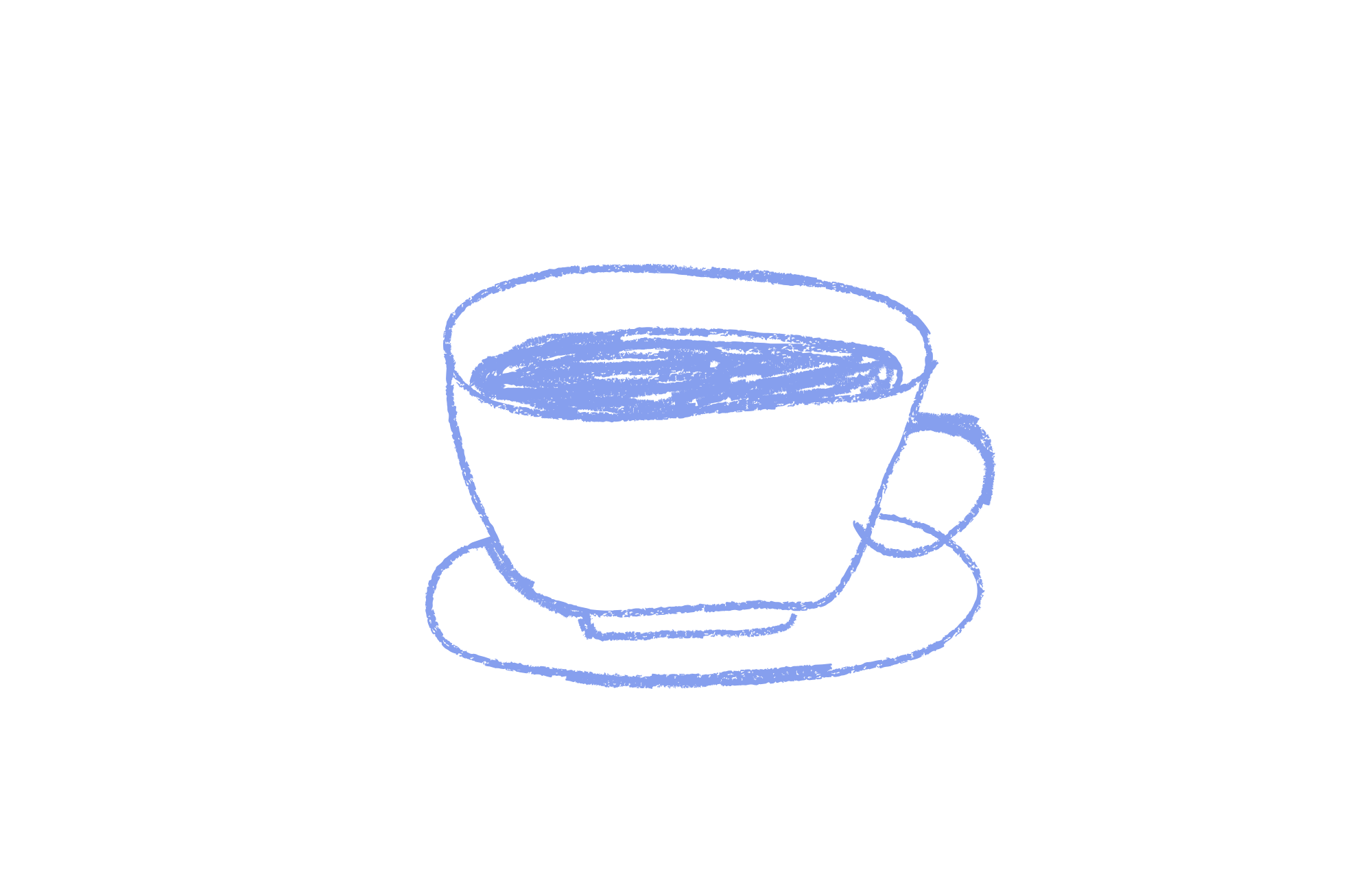 Ilustração de xícara de café